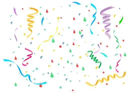 五彩纸屑 PNG免抠(600x432)
