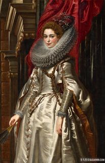 彼得·保罗·鲁本斯女性肖像油画