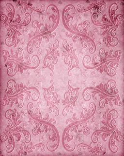 粉色背景古典花纹图片