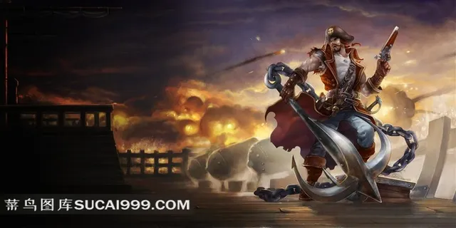 LOL英雄联盟 海洋之灾 普朗克 壁纸