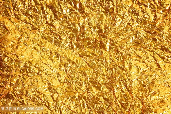 金箔表面纹理烫金纸背景图片