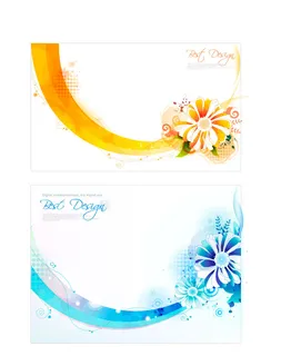 简约风名片海报边框图框素材AI矢量图 (263)