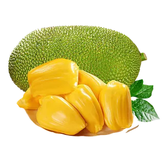 菠萝蜜 (2)水果超市商品白底图免抠实物摄影png格式图片透明底