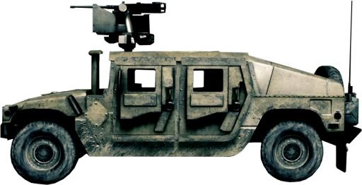 悍马 HMMWV PNG免抠(881x451)