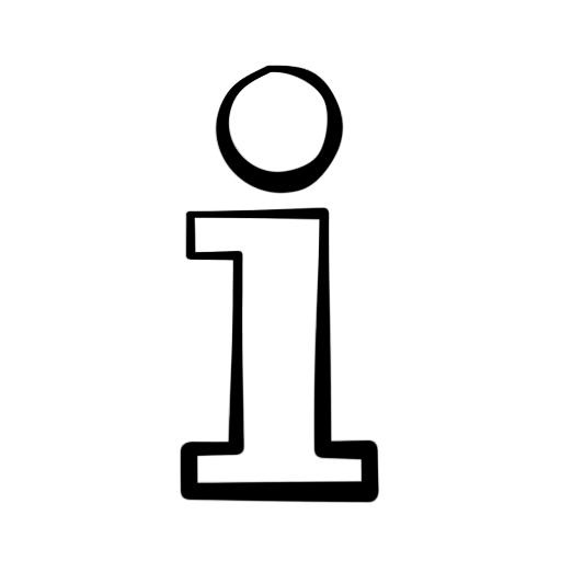 字母I PNG免抠(512x512)