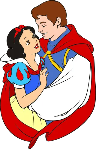 卡通人物迪士尼公主系列免抠贴图白雪公主睡美人灰姑娘PNG素材