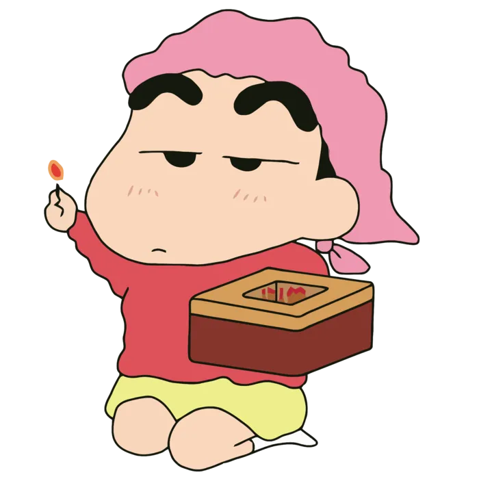 蜡笔小新可爱人物免扣素材