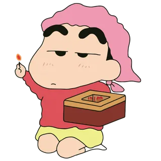 蜡笔小新可爱人物免扣素材