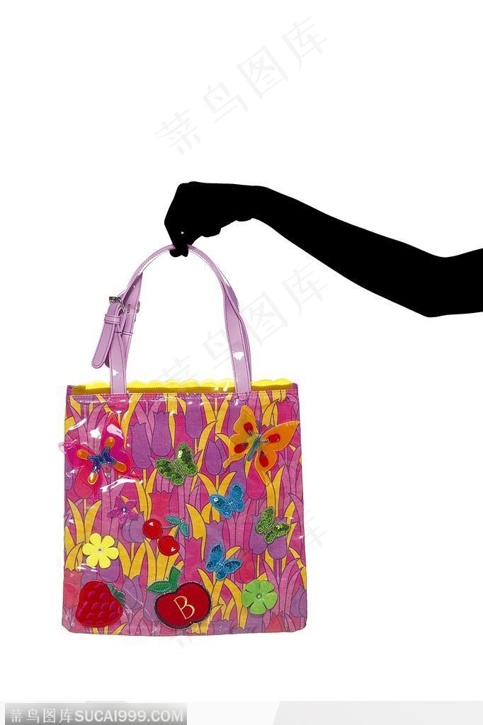 时尚用品-炫彩的手提包