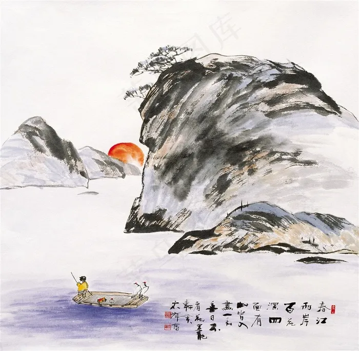 国画花鸟艺术绘画美图素材