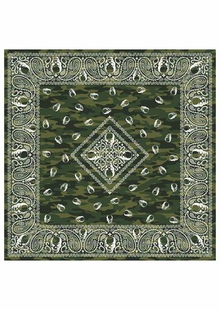 迷彩骷髅头地毯背景