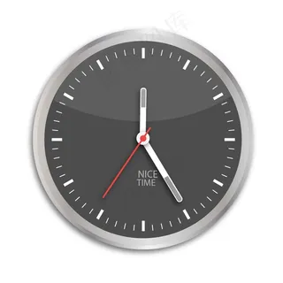 矢量圆形钟表表盘