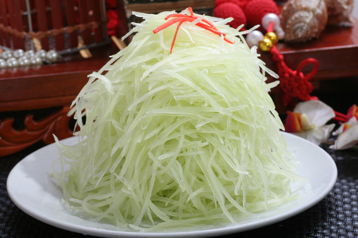 葱油笋丝 (1)