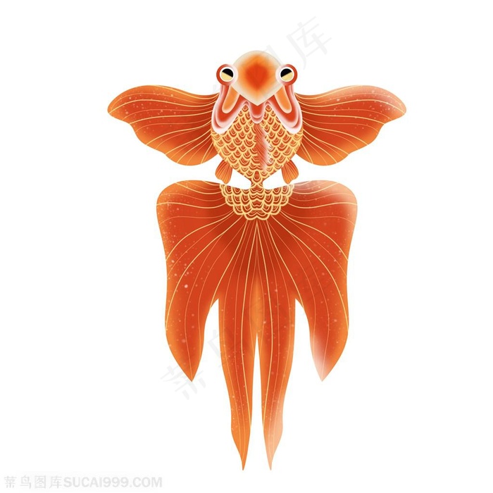 中国风金鱼风筝纸鸢民俗节日图片