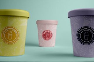 冰淇淋包装样机