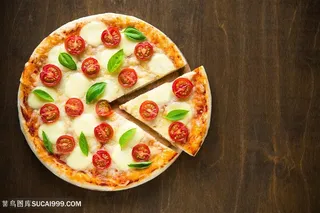 美味的西餐披萨高清图美食西餐图片
