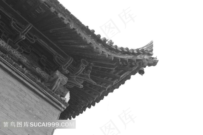 古典建筑特写素材