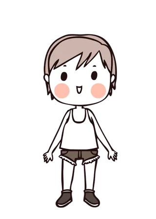 简约风PNG卡通小人动漫动画人物免扣图片素材 (56)
