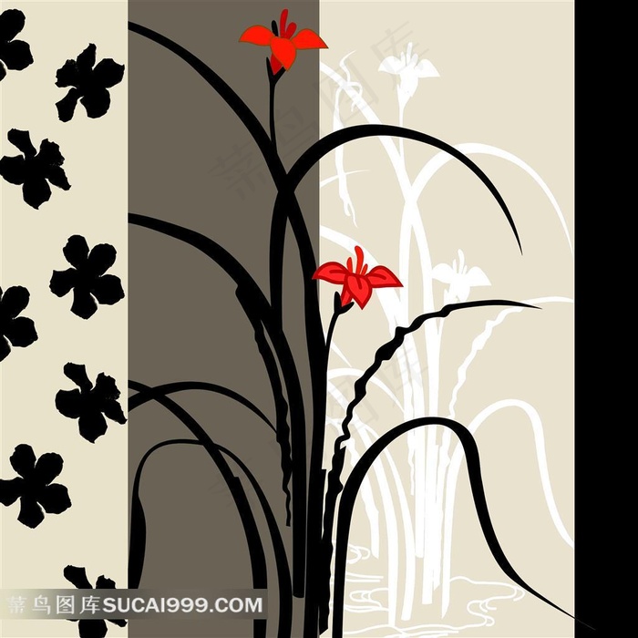 绘画艺术装饰画素材