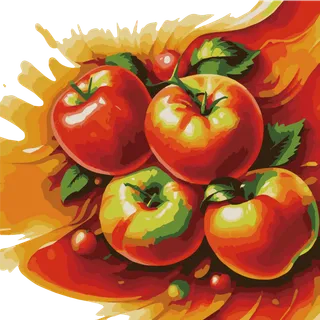 水果矢量彩色电商素材