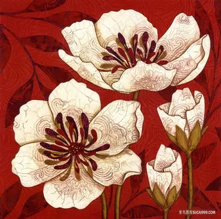 唯美花卉艺术插画 唯美花卉艺术插画