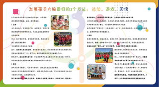 幼儿园一套宣传栏运动阅读生活保护眼睛交通安全垃圾分类生活相册