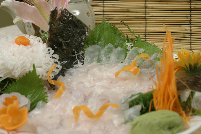 比目鱼活料理