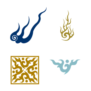 免扣素材中国风