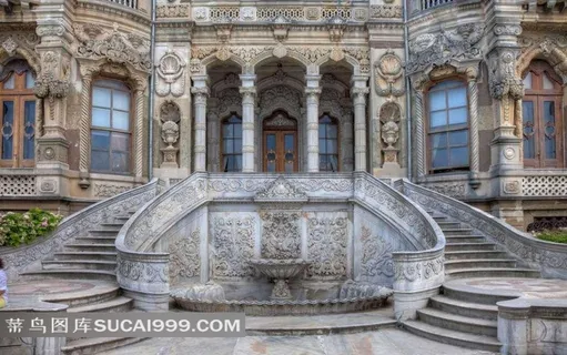 城堡建筑外观图