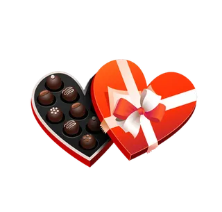 爱心礼盒巧克力