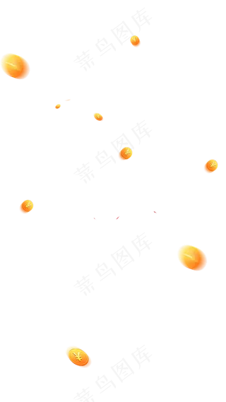 长屏金币png