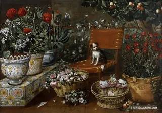 鬣狗，托马斯-花园角落和小狗