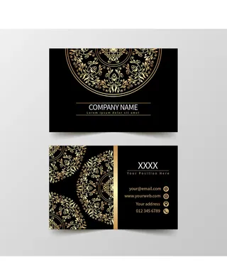 名片模板高档名片公司名片商务名片