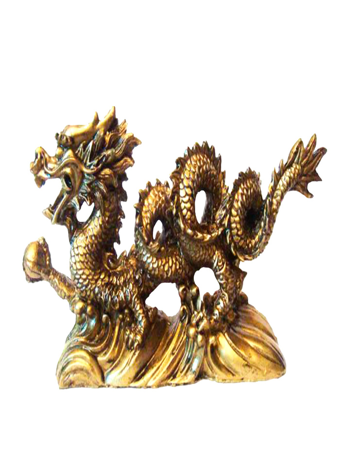 雕塑金龙素材