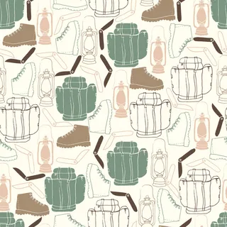 卡通植物背景植物可爱底纹背景