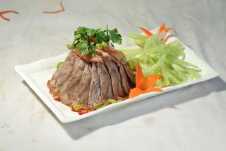 香水牛肉22元