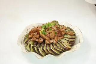 27 肥肠溜全茄 阜平饺子城