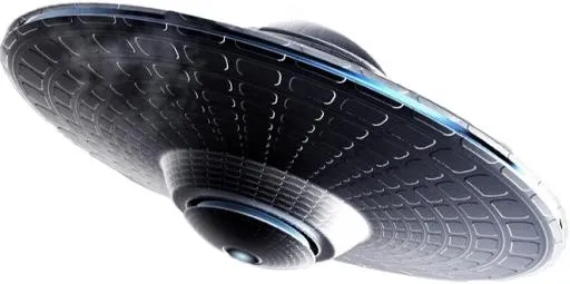 飞碟 PNG免抠(662x330)