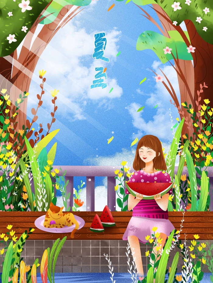 夏至 夏至宣传营销海报