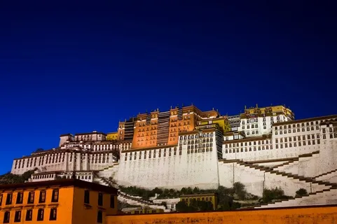 唯美西藏拉萨风景布达拉宫 唯美西藏拉萨风景布达拉宫