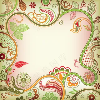 中国古典花纹素材图片