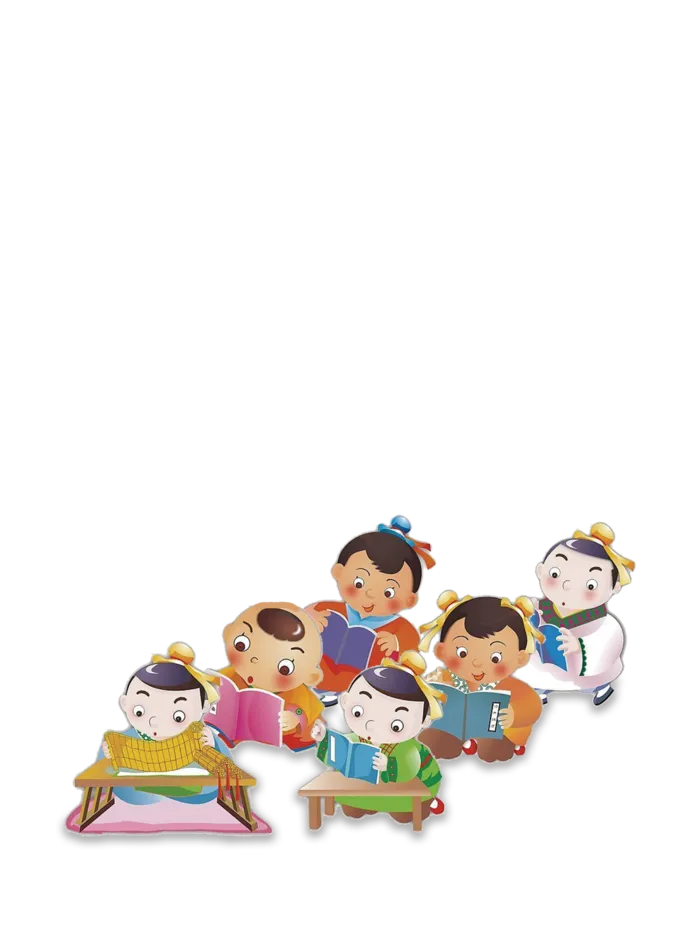 古代学习 看书 学堂 教育 古风学习