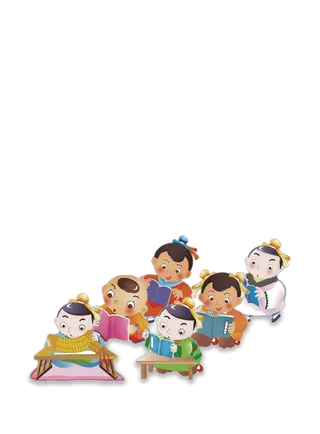 古代学习 看书 学堂 教育 古风学习
