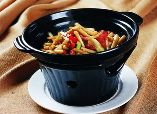 川菜湘菜高清菜谱 砂煲花生苗