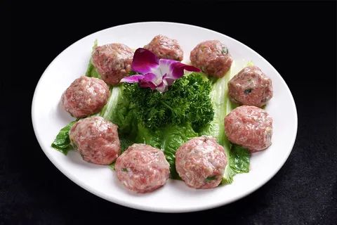 美食香菜丸子 美食香菜丸子