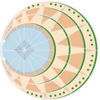地面拼花公园园林