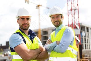 专业建筑工程团队高清图