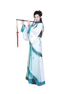 21 (5)免抠元素 免抠摄影 美女 人物 服装 古风 演奏