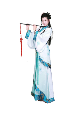 21 (5)免抠元素 免抠摄影 美女 人物 服装 古风 演奏