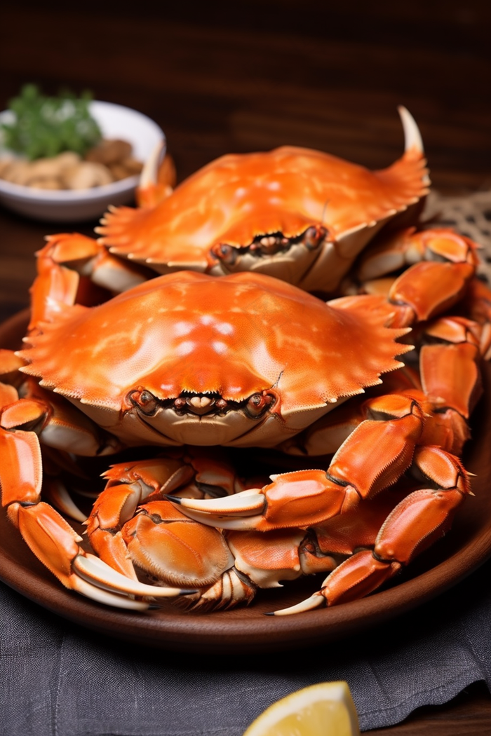 螃蟹秋季美食摄影图 (2688x4032)